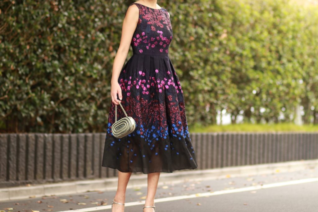 レンタルドレスならインポートのパーティードレスがおすすめ。Lela Rose(レラ・ローズ）のドレスは特にHAUTEでも人気。