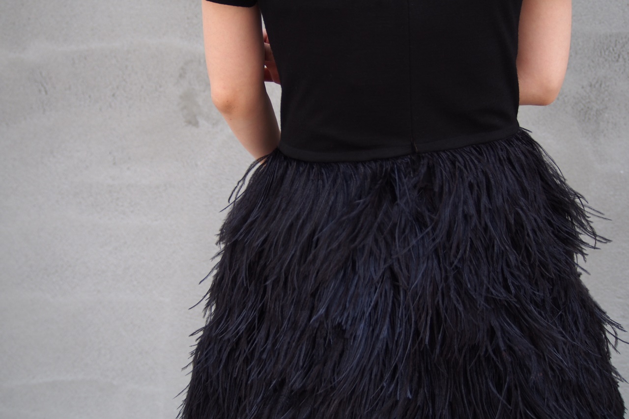HAUTEでレンタルできるおしゃれなブラックドレスはモーガン・ル・フェイ(Morgane Le Fay)